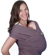 Baby Carrier Boba Wrap Organic - Dark Grey - Baby carrier wrap