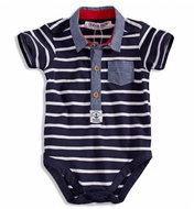 Babaluno Boys body SEA 7 size 74 / 80 cm - Bodysuit for Babies