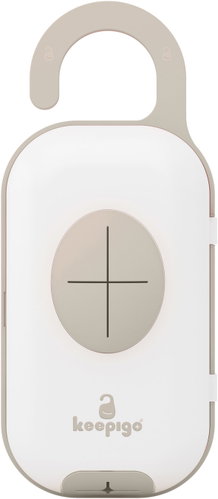 Keepigo 3-in-1 Changing Mat Organiser, Beige - Stroller organiser - Main image