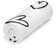 T-TOMI Velká bavlněná TETRA osuška Hearts - Children's Bath Towel