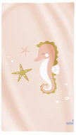 Saro Baby Microfiber towel 90 × 160 cm Seahorse - Children's Bath Towel