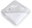 Baby cotton hooded towel 100 × 100 cm, Polaris Grey