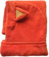 Baby patron Toowy bambusový ručník pro miminka a děti, 0 - 5 let, oranžová liška - Children's Bath Towel