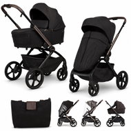 Adamex Kombinovaný Como Satin Carbon - Baby Buggy