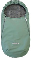 Pinkie fusak softshell old green-weaker longitudinal holes - Stroller Footmuff