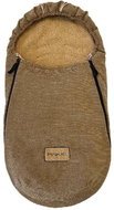 Pinkie fusak fur teddy brown-weaker - Stroller Footmuff