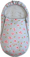 Pinkie fusak rose garden-lightweight longitudinal holes - Stroller Footmuff