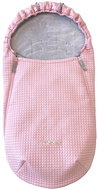 Pinkie fusak small pink comb-weaker longitudinal holes - Stroller Footmuff