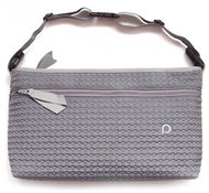 Pinkie small grey comb organiser with front pocket-l - Stroller organiser