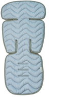 Pinkie extended pad bio wave blue - Stroller liner