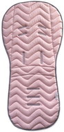 Pinkie extended pad bio wave pink longitudinal holes - Stroller liner