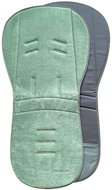 Pinkie summer extended pad bamboo green longitudinal holes - Stroller liner