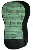 Pinkie extended pad green line - Stroller liner