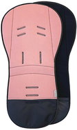 Pinkie Extended Pad Label Pink/Black Longitudinal Holes - Stroller liner