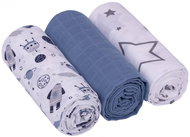 Baby Nellys Lux Muslin Diapers - Kosmo 3 pcs - Cloth Nappies