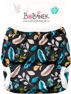 Bobánek Growing Swimsuit for Large Babies, Night Feathers - Swim Nappies