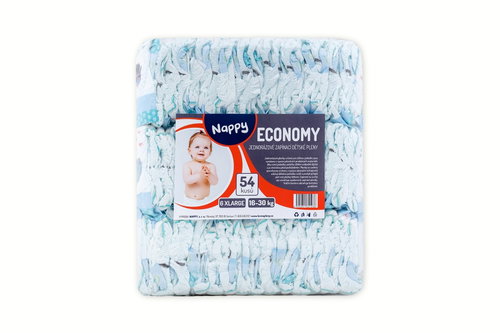 Nappy Economy XLarge 16-30 kg 54 pcs - Disposable Nappies - Main image