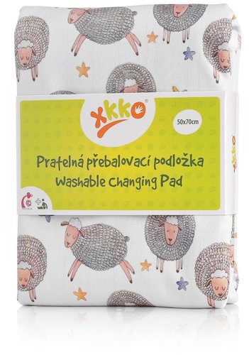 XKKO Washable changing mat 50 × 70 - Dreamy Sheeps - Changing Pad - Main image