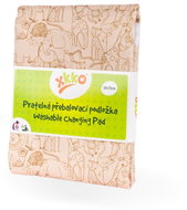 XKKO Washable changing mat 50 × 70 - Safari Honey Mustard - Changing Pad