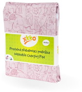 XKKO Washable changing mat 50 × 70 - Safari Mesa Rose - Changing Pad