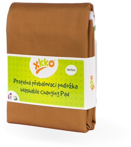 XKKO Washable Changing Pad 50 × 70 - Honey Mustard - Changing Pad - Main image