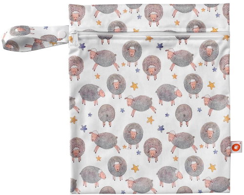 XKKO Waterproof Bag Size S 25 × 30 cm - Dreamy Sheeps - Nappy Bags - Main image