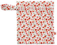 XKKO Waterproof Bag Size S 25 × 30 cm - Red Poppies - Nappy Bags