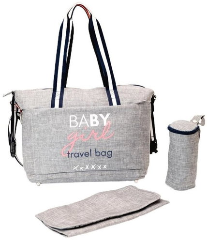 Baby on Board Duffle Baby Girl - Changing Bag - Main image