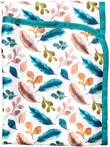 Bobánek Changing Mat, 75 × 75 cm, White Feather - Changing Pad - Main image