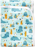 Bobánek Changing mat, 75 × 75 cm, Seagull and seal - Changing Pad