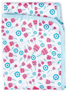 Bobánek Changing Mat, 75 × 75 cm, Tulips - Changing Pad