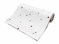 PREM INTERNATIONAL Tetra osuška 90 × 100 cm, Karamelová srdíčka, 1 ks - Cloth Nappies