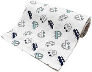 PREM INTERNATIONAL Tetra osuška 90 × 100 cm, Velké auto, 1 ks - Cloth Nappies