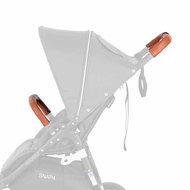 VALCO BABY Handle and handle cover in eco-leather Snap 4 Caramel - Stroller accessories