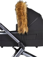 ANEX Fur Hood brown - Stroller accessories