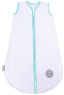 Natulino spring/autumn, GREY WAVES / MINT, S (0 -6 months) - Children's Sleeping Bag