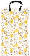 Bobánek Waterproof bag large, Forest animals 1 pc. - Nappy Bags