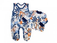 Baby Nellys Jungle 2-piece set, cotton onesie with shirt - Baby Clothing Set