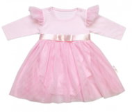 Baby Nellys Luxury 4D Festive Girl Set - pink, 56 - Baby Clothing Set