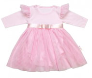 Baby Nellys Luxusní 4D slavnostní sada Girl – růžová, 62 - Baby Clothing Set