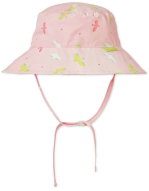 Saro Baby Reversible Hat with UV Protection (18-36m) Tropical Pink - Baby Hats