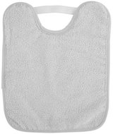 Saro Baby Leakproof Terry Bib Grey - Bib