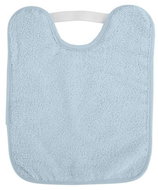 Saro Baby Impermeable Terry Bib Blue - Bib