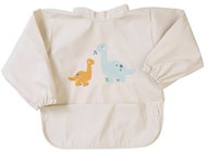 Saro Baby Leakproof bib with sleeves Sand - Bib