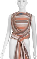 Dacony Scarf 5,2 m (L) + a few rings for free, cinnamon - Baby carrier wrap