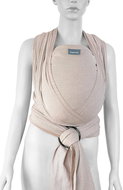 Dacony Scarf 4,2 m (S) + free rings, mocha - Baby carrier wrap