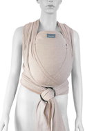 Dacony Scarf 4,7 m (M) + free rings, mocha - Baby carrier wrap