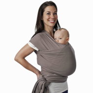 MXM Šátek na nošení miminka, kávový - Baby carrier wrap