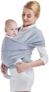 MXM Šátek na nošení miminka, světle modrý - Baby carrier wrap
