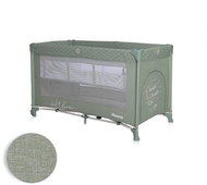 Lorelli Travel cot and playpen 2in1 noemi iceberg green star - Travel Bed